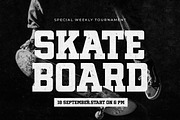 Blame Sport, a Slab Serif Font by agnyhasyastudio (Thumbnail 8 of 11)
