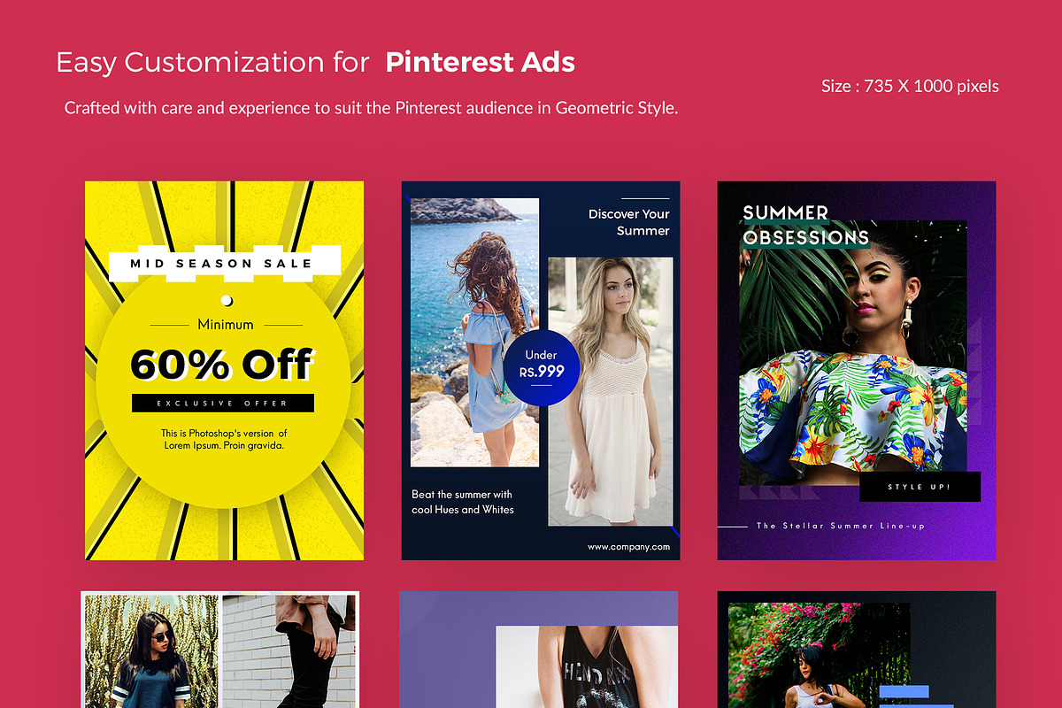 Bright Space Social Media Pack, a Social Media Template by Fluto Creative Studio (Photo 7 of 10)