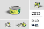 Food Can Mockup, a Product Mockup by bimockup (Thumbnail 1 of 6)