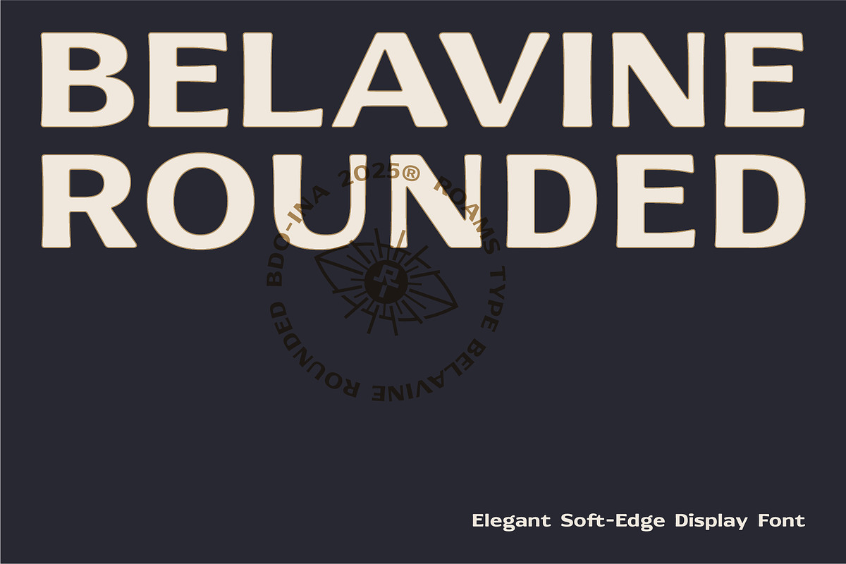 Belavine Rounded – Elegant Soft-Edge, a Sans Serif Font by Roams Type (Photo 8 of 8)