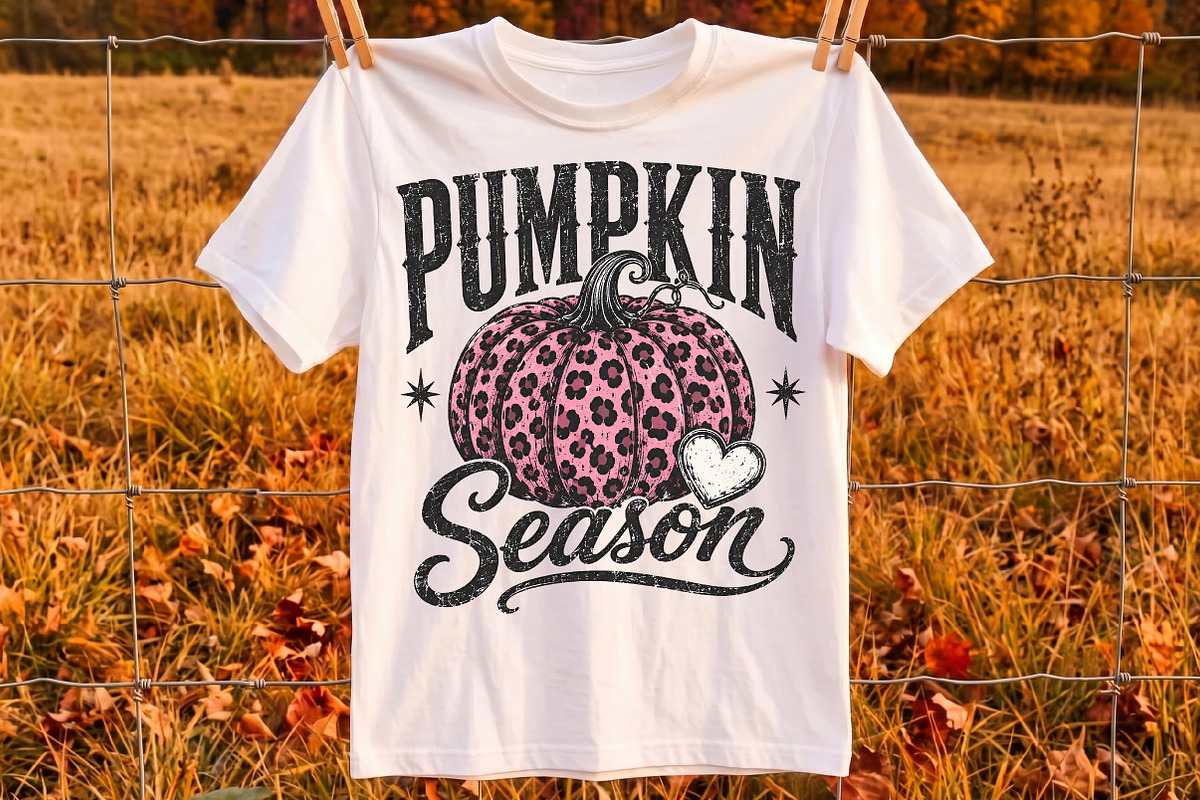 Pumpkin Season PNG,Western Leopard, a Seasonal Illustration by Libby Wishes (Photo 3 of 4)