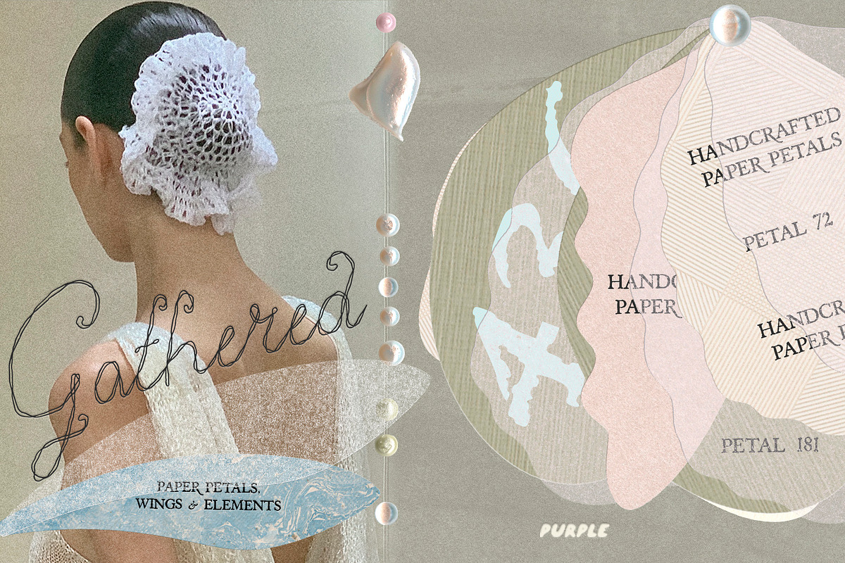 Gathered: Paper Elements, an Object Graphic by Purple (Photo 1 of 13)