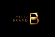 Golden B Logotype, a Branding & Logo Template by Luis Muniz (Thumbnail 2 of 2)