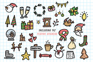 The Christmas Stickers Pack