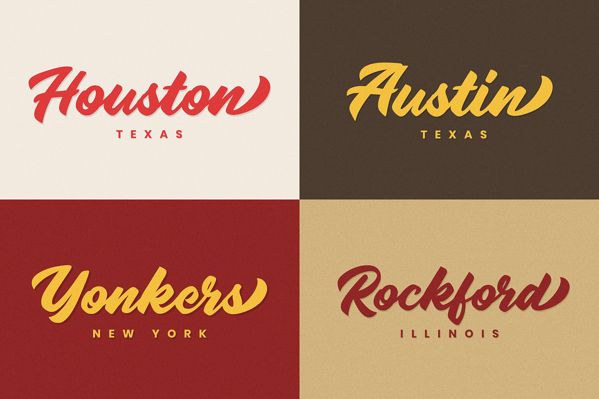 Radens - Vintage Bold Script preview 6