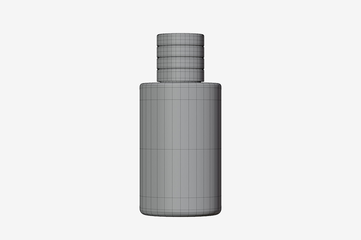 Perfume Glass Bottle 3D Model, an Object 3D Model by Akebareee (Photo 3 of 6)