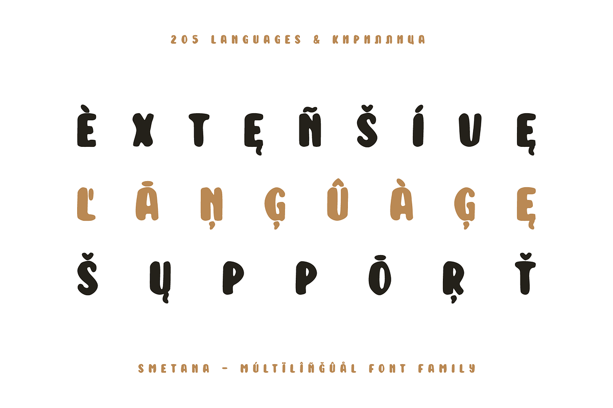 Smetana - Playful Fluid Typeface, a Handwritten Font by alpercakici (Photo 3 of 16)
