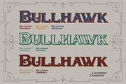 Bullhawk for Logo & Vintage Branding, a Serif Font by ilhamtaro (Thumbnail 2 of 19)