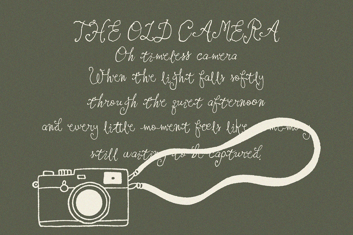 Antique Script Whimsical font, a Handwritten Font by MaxArt Foundry (Photo 2 of 9)