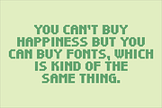 Display Dots Two Sans Font, a Font by GG Design (Thumbnail 6 of 6)