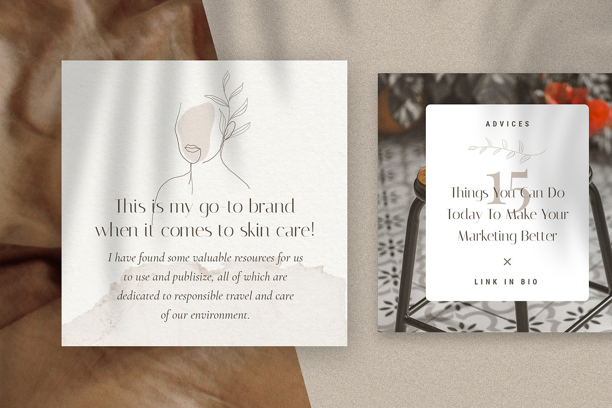 Elodie - 60 Animated Posts & Stories, a Social Media Template by SilverStag Type Foundry (Photo 17 of 48)
