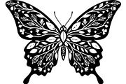 Decorative Butterfly Silhouette, an Object Graphic by Creativeshirt (Thumbnail 16 of 16)