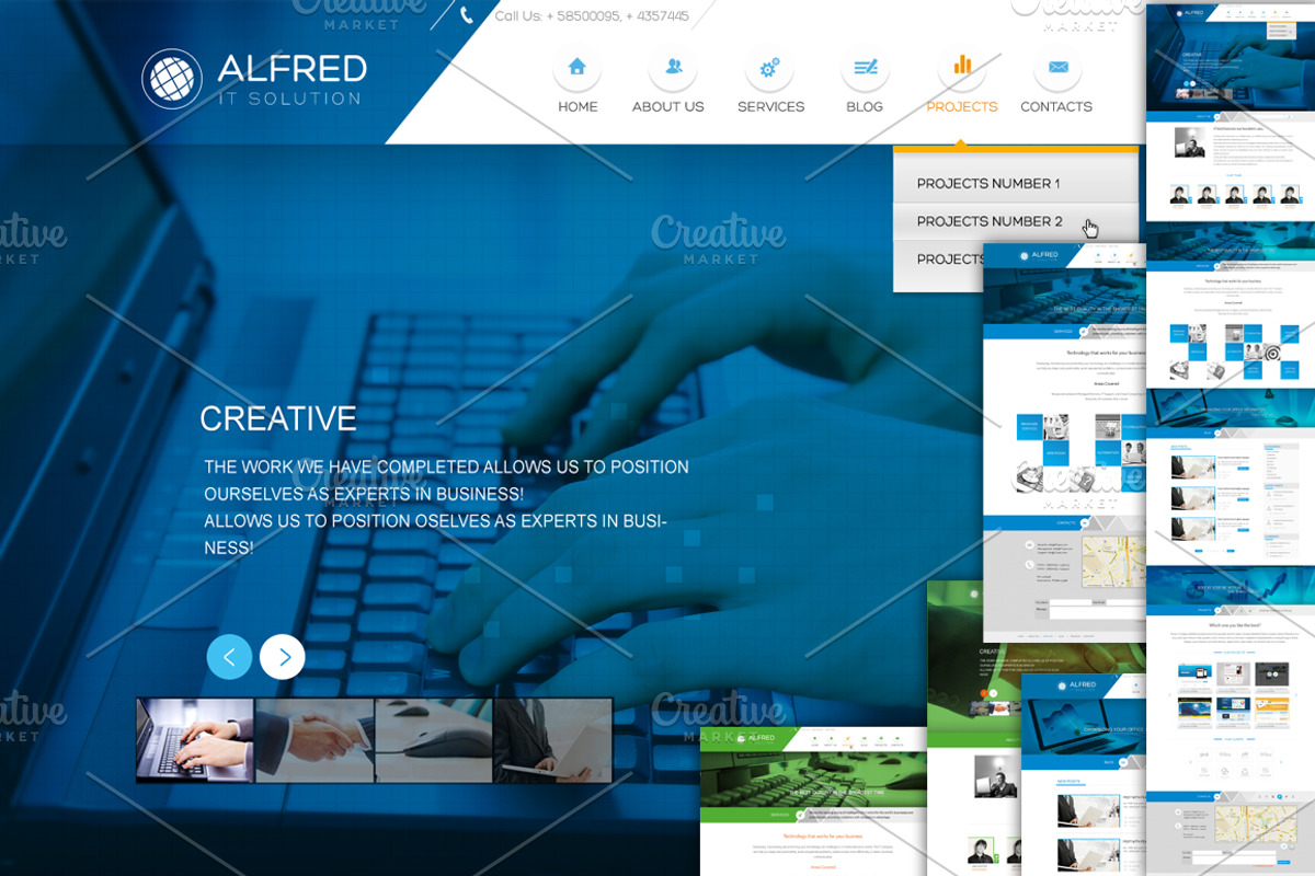 Bundle Theme Creative, a Websites & App Template by Alireza Farzad (Photo 7 of 7)