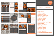100 Orange Grey Ebook Template Canva, a Magazine Template by LushBury (Thumbnail 2 of 5)