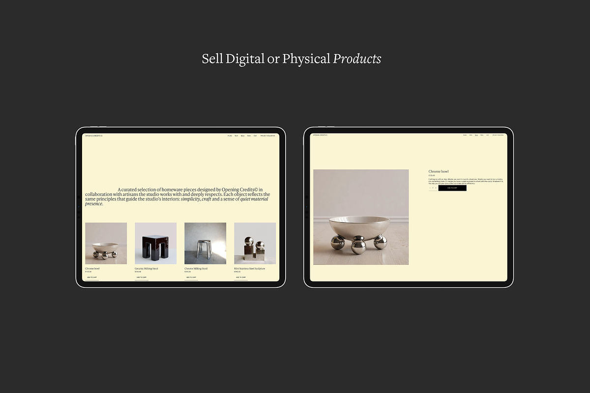 Editorial Squarespace 7.1 Template, a Squarespace Template by Studio TSM (Photo 9 of 17)