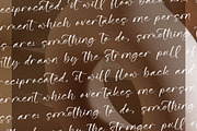 Beatillo Diamond Modern Calligraphy, a Script Font by Letterena Studios Script (Thumbnail 8 of 15)