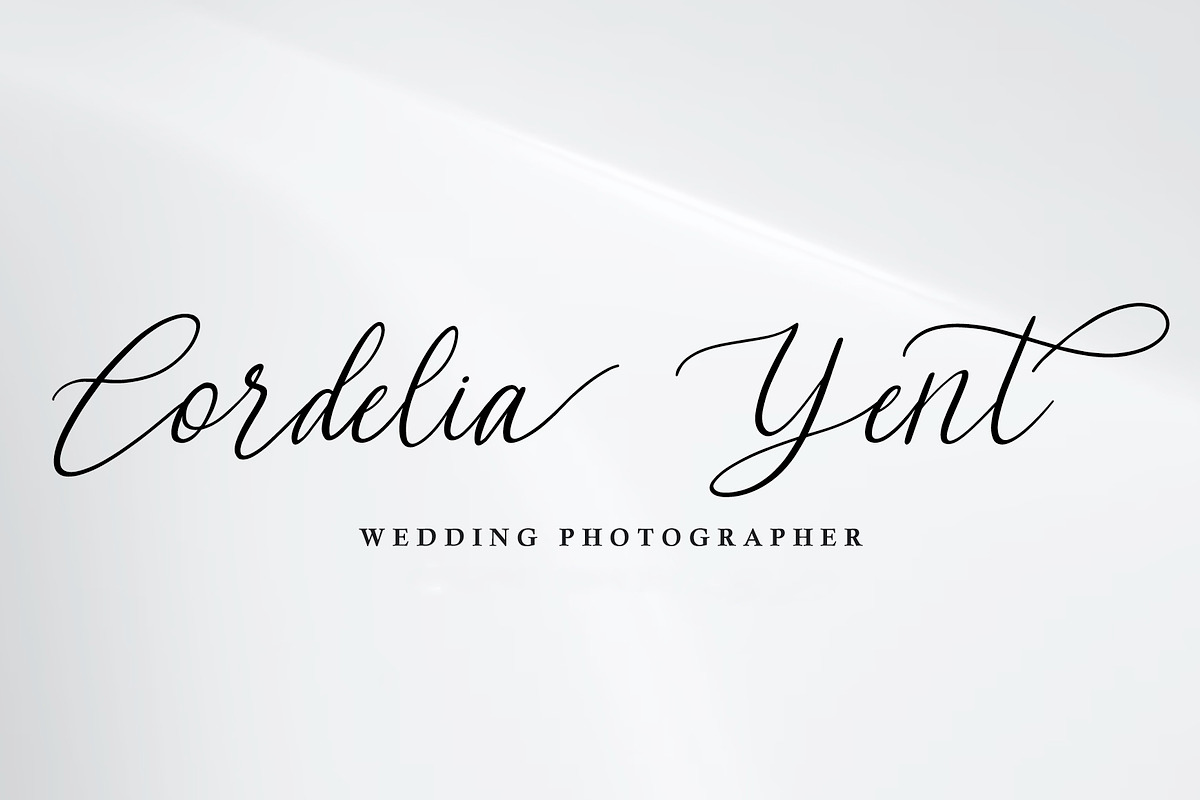 White Cheek Modern Calligraphy Scrip, a Script Font by Yuby Creative (Photo 6 of 7)