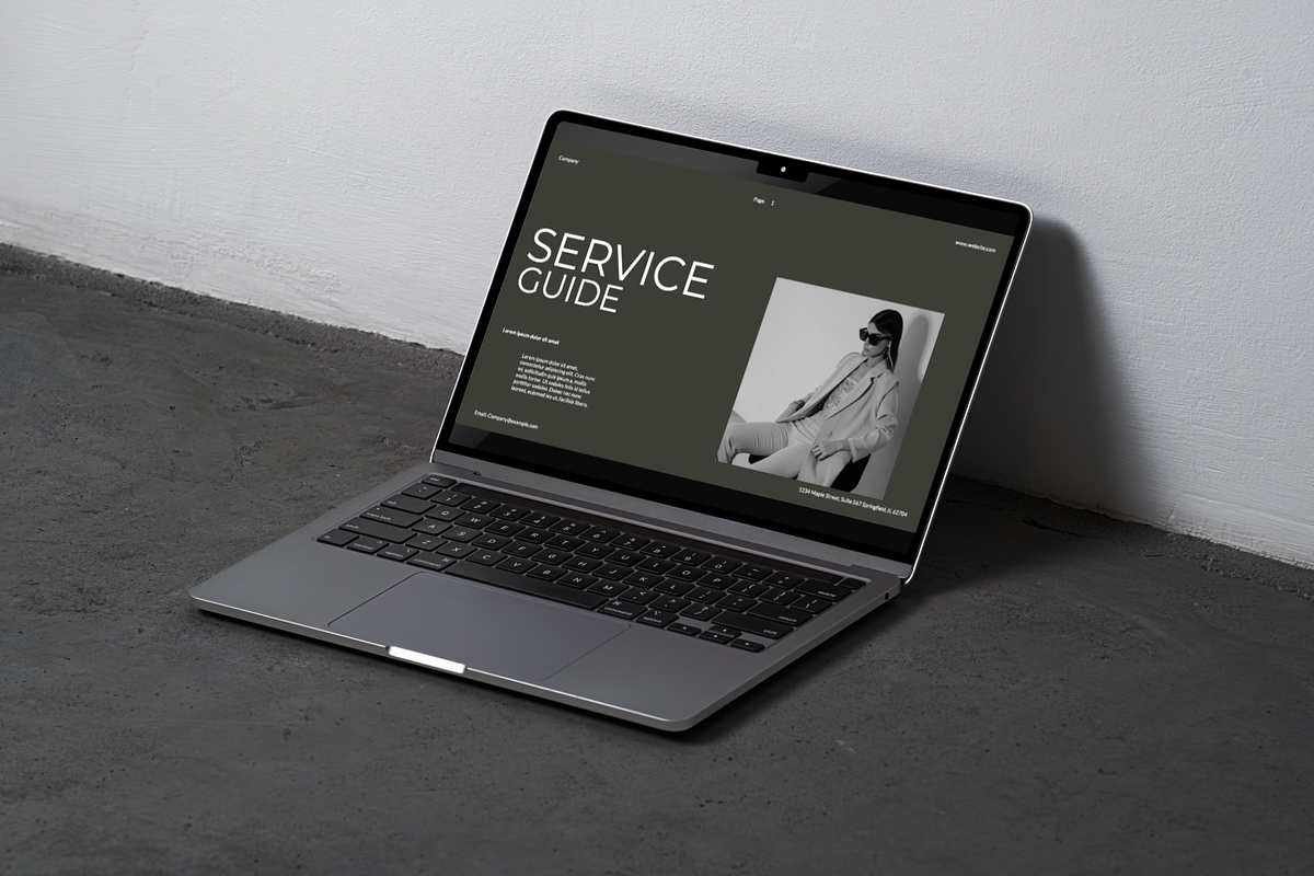 Service Guide Figma Google Slides, a Presentation Template by Spesifikstd (Photo 4 of 10)