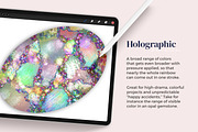 Iridescent Brushes for Procreate, a Brush Add-On by AJ Brushes (Thumbnail 4 of 10)