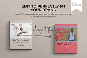 Yoga Lead Magnet Canva Templates