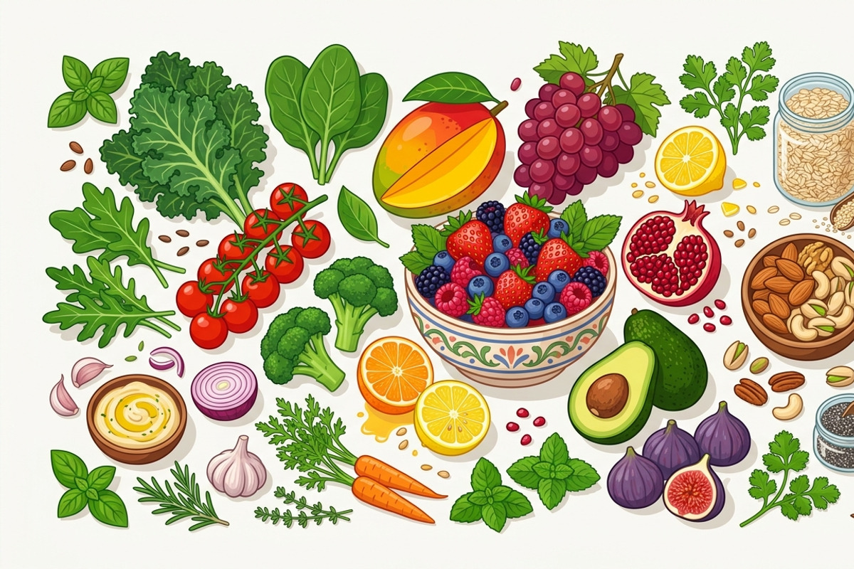 39 Vector Healthy Food Ingredients, an Object Graphic by adenpinkstore (Photo 7 of 16)