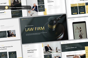 Law Firm Presentation Slides, a Presentation Template by Antstheme