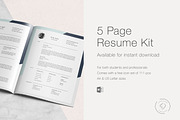 Professional Resume Template, a Resume Template by Leo Resume (Thumbnail 4 of 5)