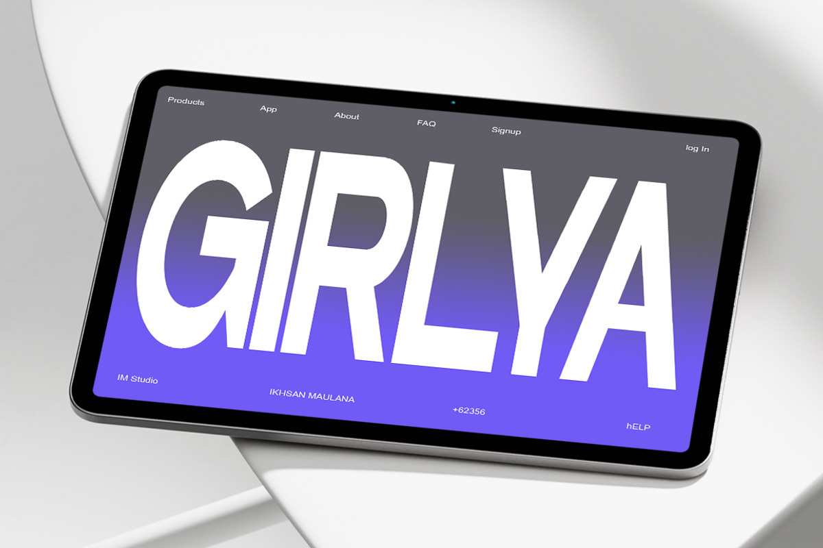 Glagent, a Sans Serif Font by IM Studio (Photo 11 of 12)
