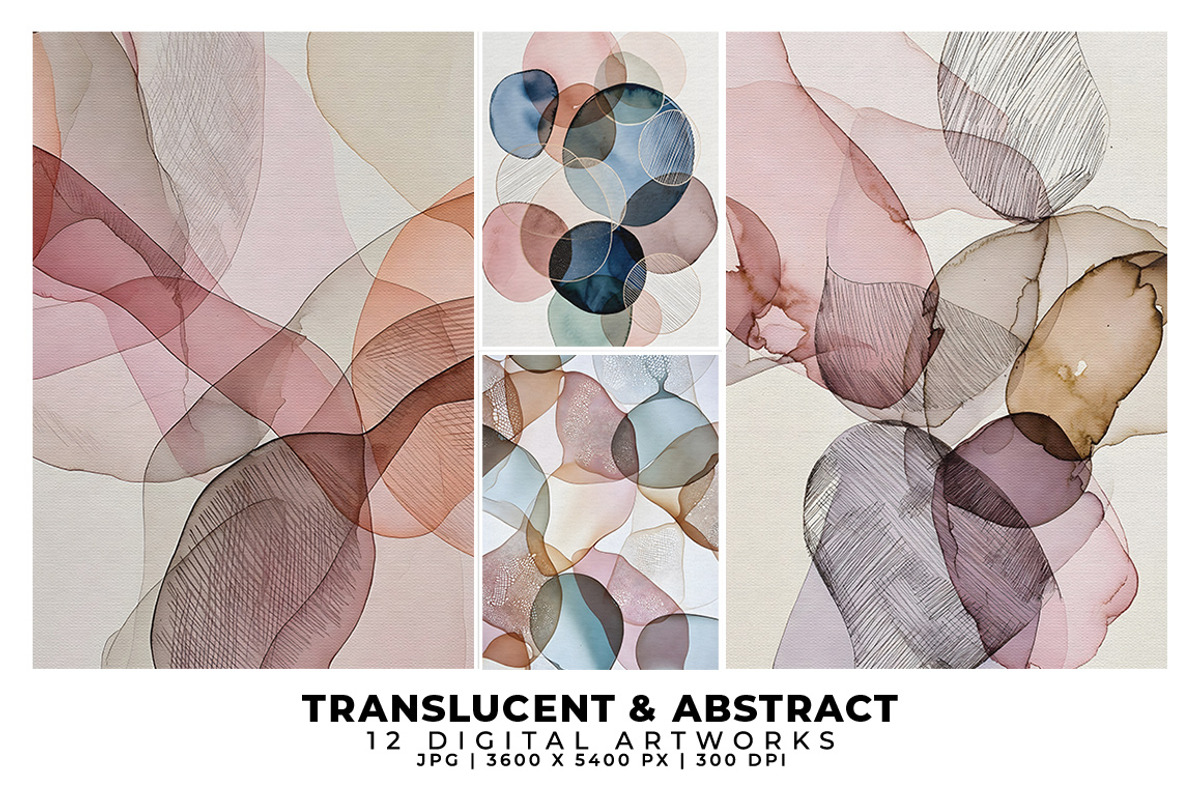 Translucent and Abstract, a Decorative Illustration by Digital Art Creations (Photo 2 of 7)