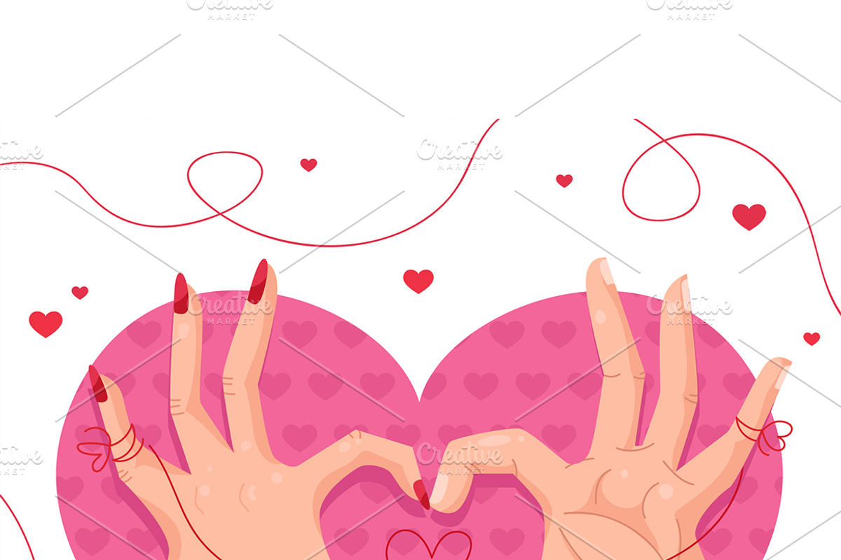 Eternal Love Red Thread, a Person Illustration by MISS CHATZ (Photo 3 of 3)