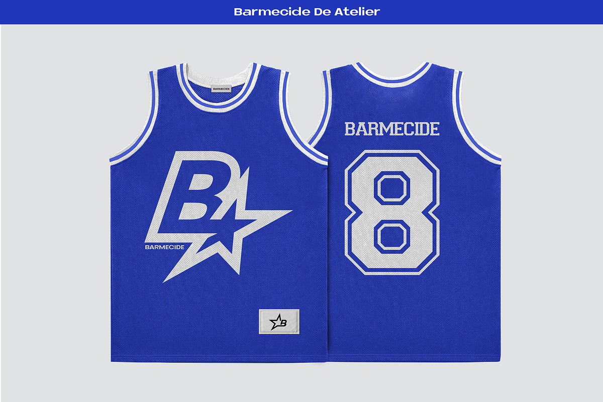 Basketball mesh jerseys mockup, a Shirt Mockup by Barmecide Mockup Studio (Photo 1 of 3)