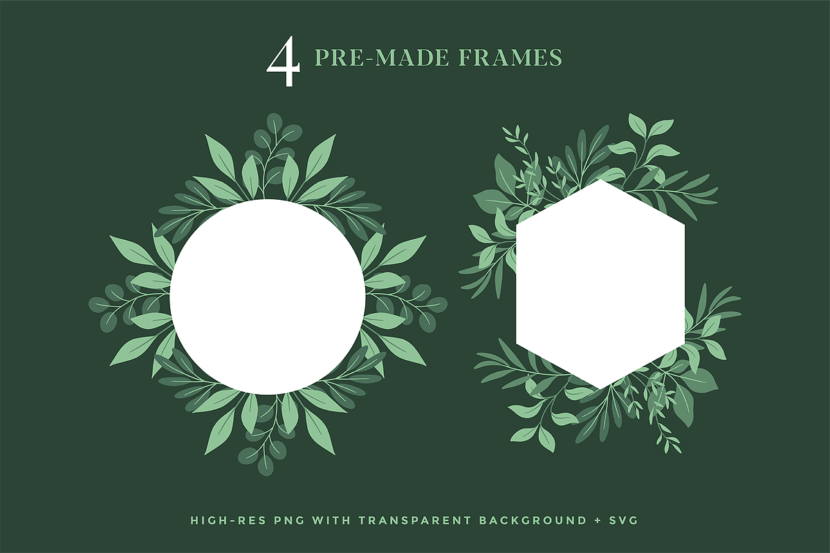 Jungle Greenery - Botanical Leaves, an Illustration by Rough Edges Supply Co. (Photo 5 of 9)