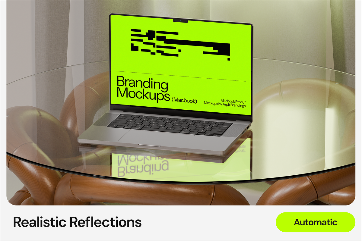 Macbook Pro Mockups, a Mac Mockup by Arpit Brandings (Photo 4 of 6)