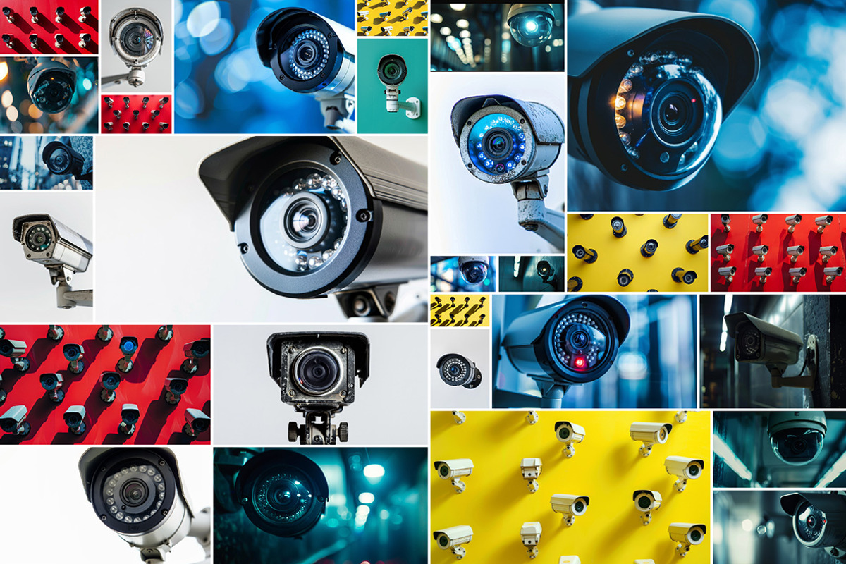 111 - Security cameras, a Technology Photo by Handmadefont (Photo 6 of 13)