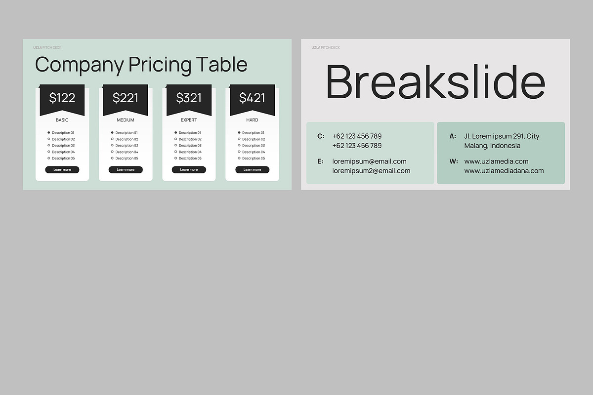 Pitch Deck PowerPoint, a Presentation Template by rgbryand (Photo 4 of 7)