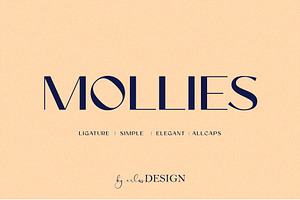 MOLLIES - Sans Serif Font