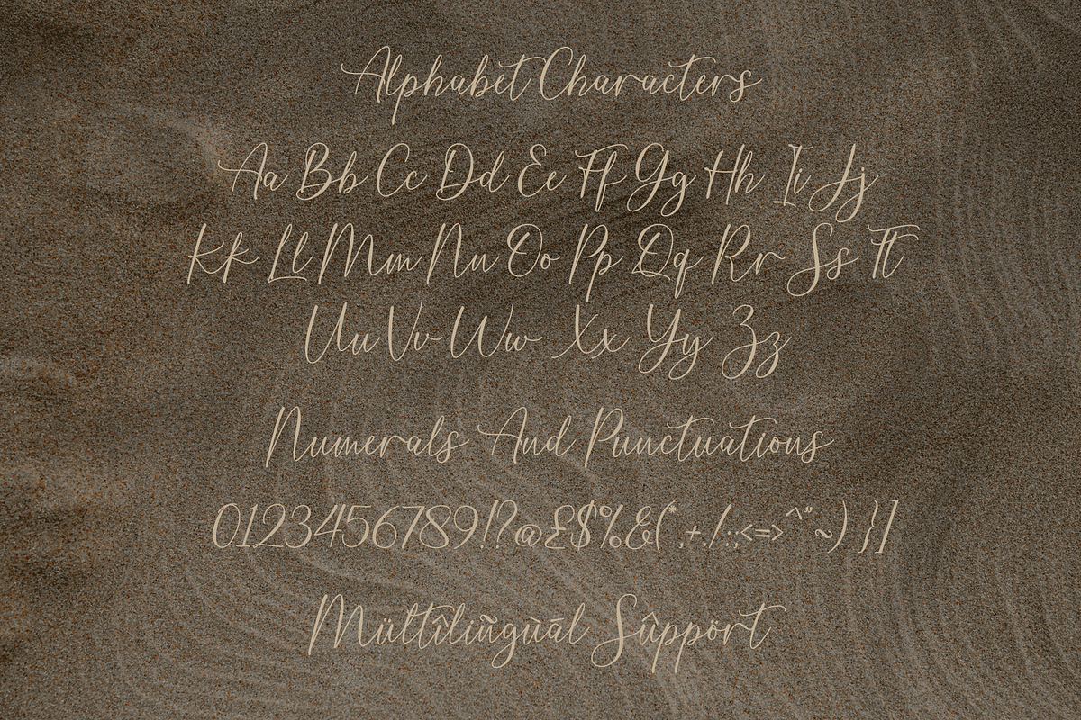 Burnette, a Script Font by RT Studio (Photo 8 of 9)