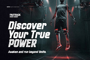 Boltzer - Athletic Sport Font, a Sans Serif Font by ikiiko (Thumbnail 5 of 7)