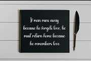 Relation | Script Font, a Handwritten Font by Scratchones (Thumbnail 6 of 8)