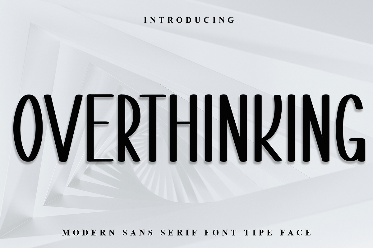 Overthinking, a Script Font by InermediaSTUDIO (Photo 1 of 8)