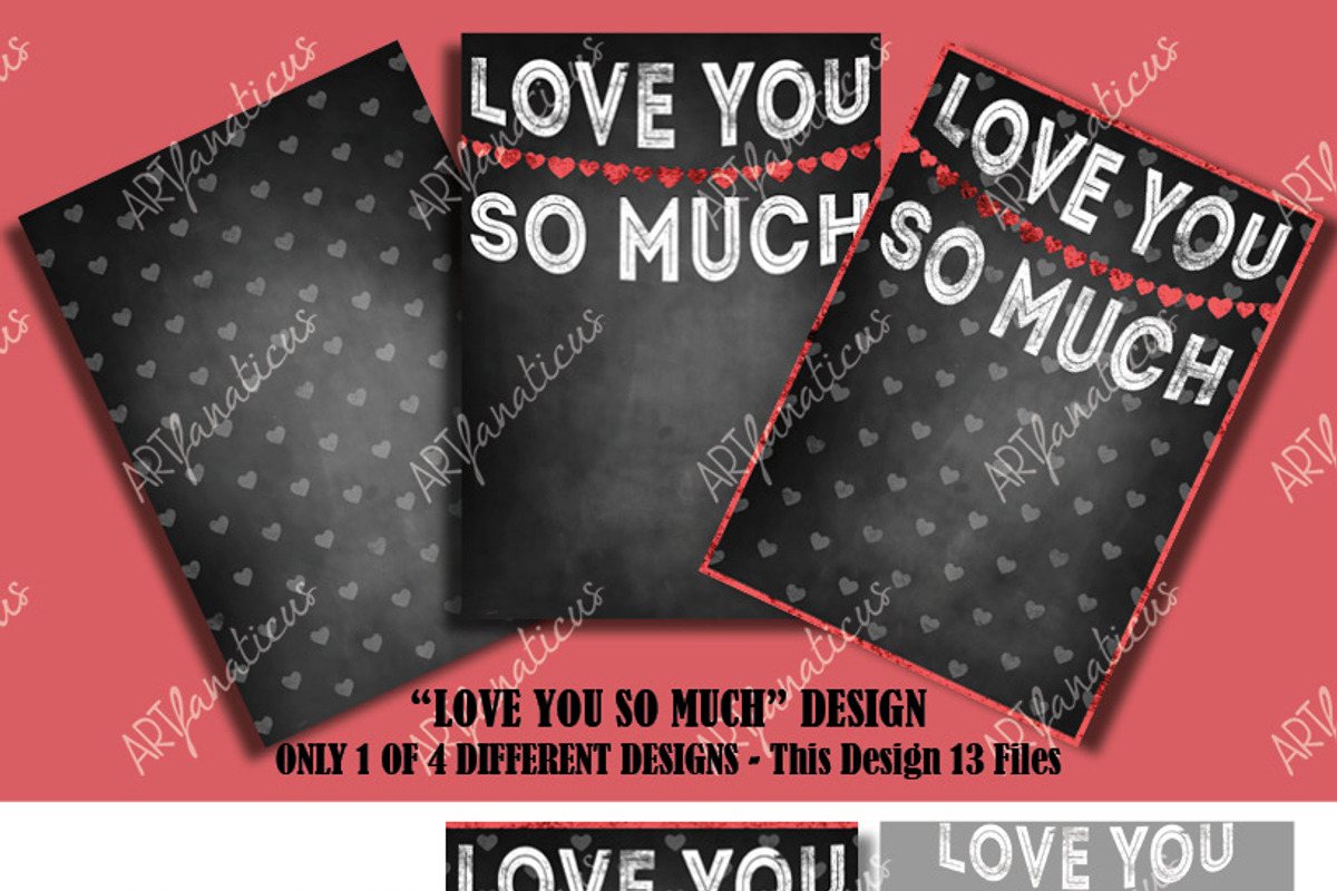 PHOTO VALENTINE CHALK CLIPART, an Illustration by Artfanaticus (Photo 5 of 5)