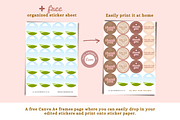 Bakery Round Sticker Templates, a Stationery Template by Hell Yeah Designs (Thumbnail 5 of 7)