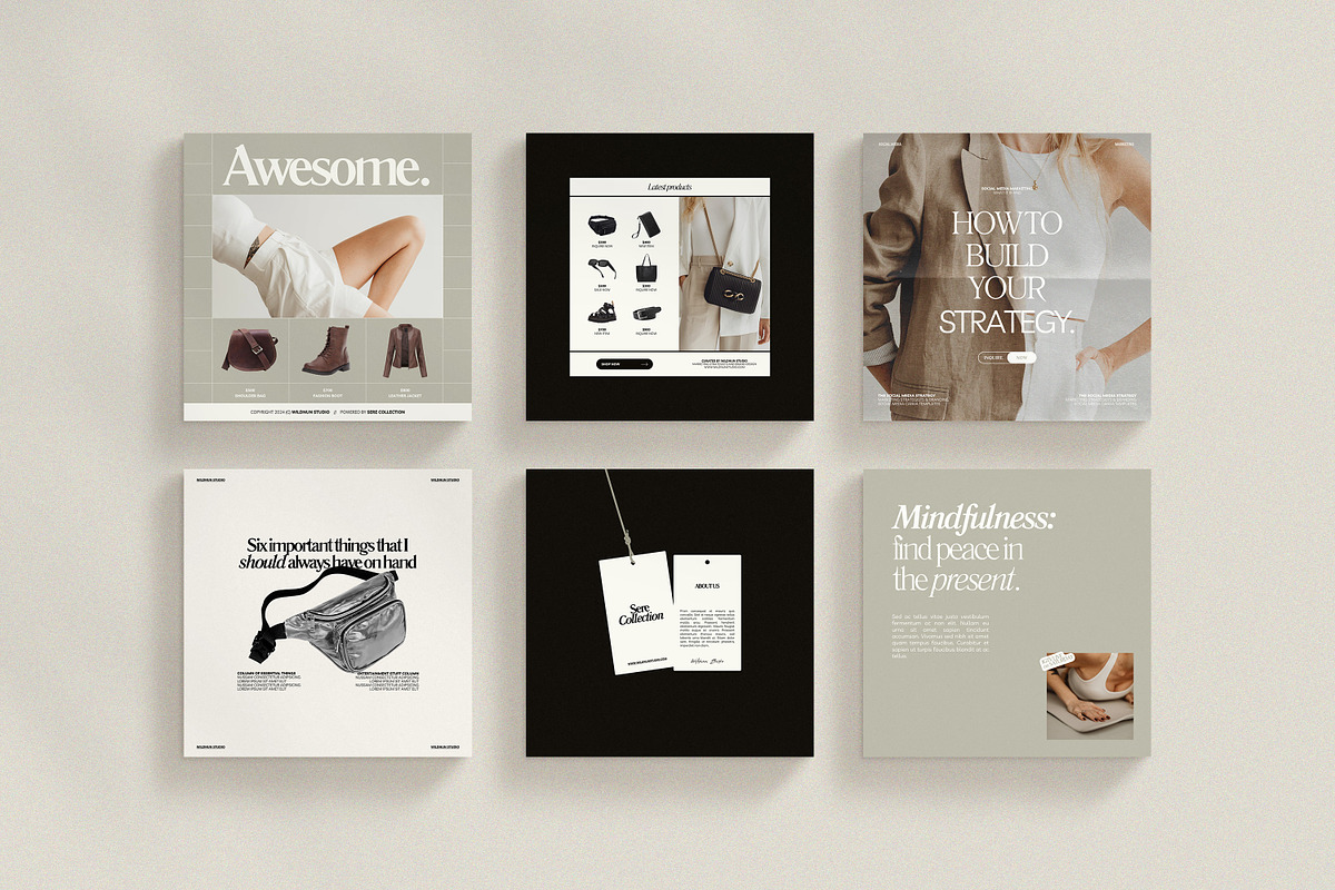 SERE / Social Media Kit (I), a Social Media Template by Wildnun Studio (Photo 12 of 23)