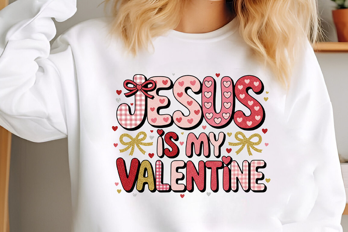 Jesus is My Valentine Png, Valentine, an Illustration by Designking (Photo 4 of 6)