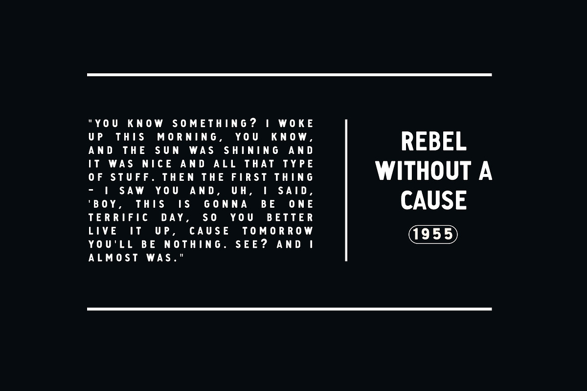 Rosemary - Vintage San Serif, a Sans Serif Font by Rough Patch Studio (Photo 3 of 7)