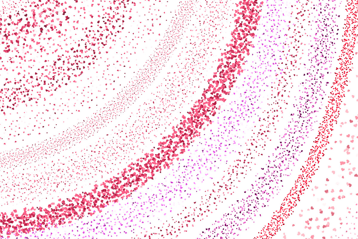 Vector Glitter Confetti Brushes preview 4