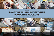 108 Magazine Mockups Bundle, a Print Template by ZippyPixels (Thumbnail 7 of 9)