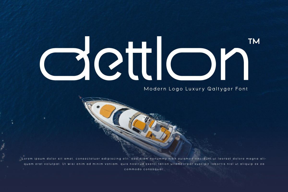 Qaltyger - Modern Logo Font, a Sans Serif Font by trabaskriya (Photo 4 of 7)