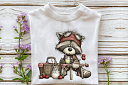 Whimsical Summer Clipart, an Illustration by OK Design (Thumbnail 6 of 6)