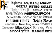 Premium Fonts, a Handwritten Font by 128bit Technologies (Thumbnail 3 of 5)